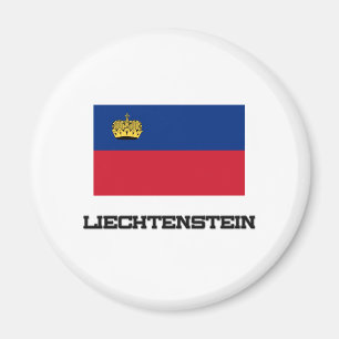 Liechtenstein-Flagge Magnet