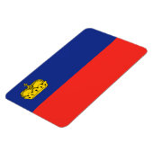 Liechtenstein-Flagge Magnet (Linke Seite)