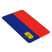 Liechtenstein-Flagge Magnet (Rechte Seite)