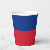 Liechtenstein-Flagge Pappbecher (Links)