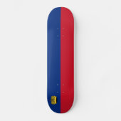 Liechtenstein-Flagge Skateboard (Vorderseite)
