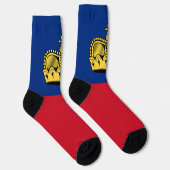 Liechtenstein-Flagge Socken (Rechts)