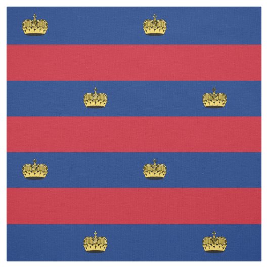 Liechtenstein-Flagge Stoff (Muster)