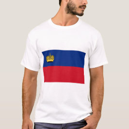 Liechtenstein-Flagge T-Shirt