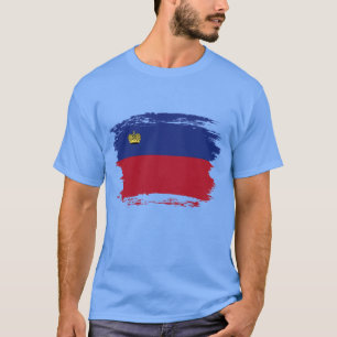 Liechtenstein-Flagge T-Shirt