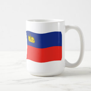 Liechtenstein-Flagge-Tasse Kaffeetasse