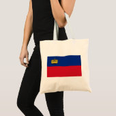 Liechtenstein-Flagge Tragetasche (Vorderseite (Produkt))