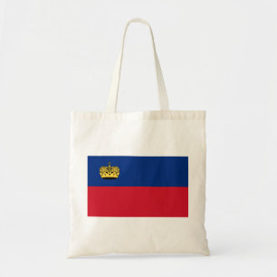 Liechtenstein-Flagge Tragetasche