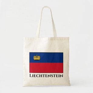 Liechtenstein-Flagge Tragetasche