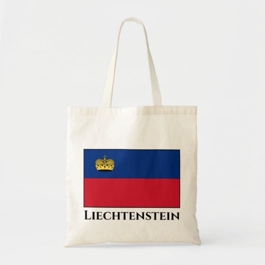 Liechtenstein-Flagge Tragetasche (Vorne)