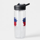 Liechtenstein-Flagge Trinkflasche (Links)
