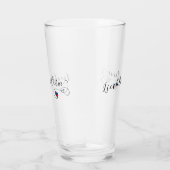 Liechtenstein-Flaggenherz Glas (Rechts)