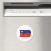 Liechtenstein-Flaggenmagnet Magnet (In Situ (Geschirrspüler))