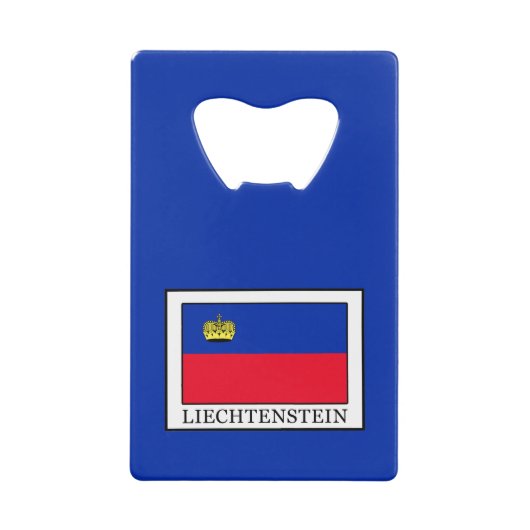 Liechtenstein Geldkarten Flaschenöffner (Vorderseite)