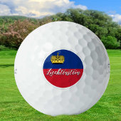 Liechtenstein Golf Balls, Flaggengolfer / Patriote Golfball