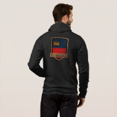 Liechtenstein Hoodie (Schwarz voll)