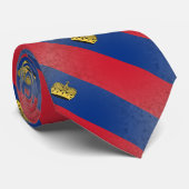 Liechtenstein Krawatte (Gerollt)