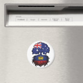 Liechtenstein Liechtensteiner Australien Magnet (In Situ (Geschirrspüler))