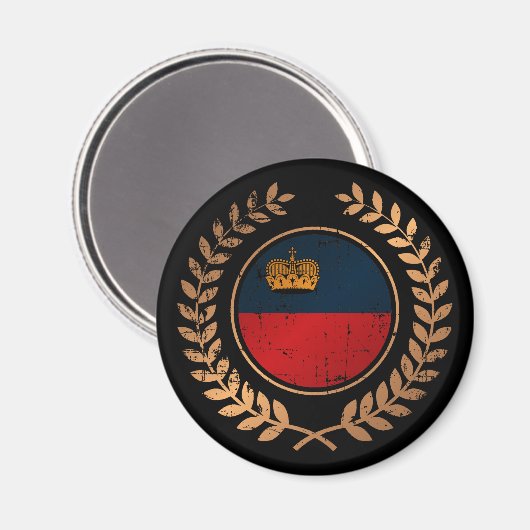 Liechtenstein Magnet (Vorderseite/Rückseite)