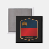 Liechtenstein Magnet (Vorderseite/Rückseite)