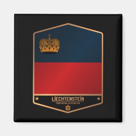 Liechtenstein Magnet (Vorne)