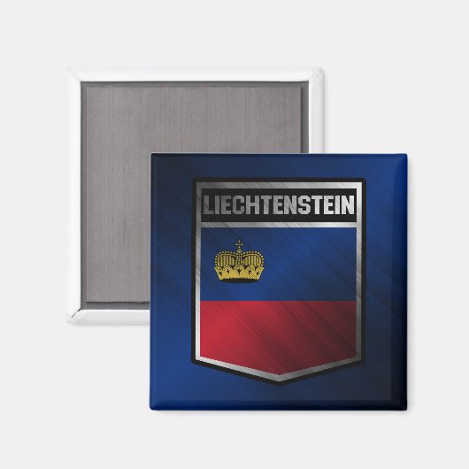 Liechtenstein Magnet (Vorderseite/Rückseite)