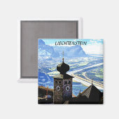 LIECHTENSTEIN MAGNET (Vorderseite/Rückseite)