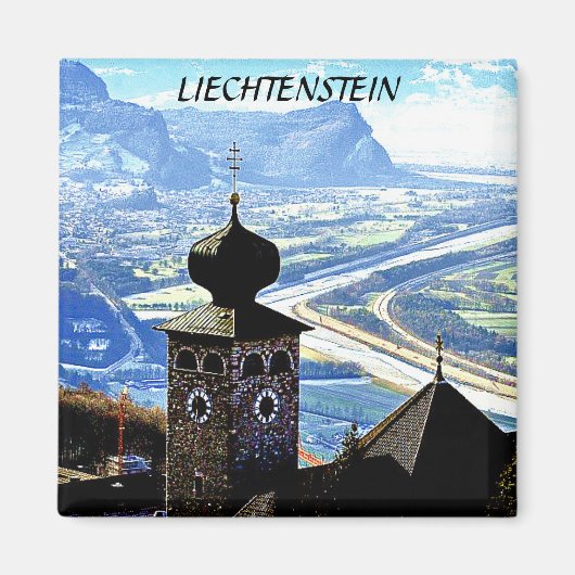 LIECHTENSTEIN MAGNET (Vorne)