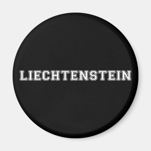 Liechtenstein Magnet (Vorne)