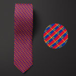 Liechtenstein-Muster Krawatte<br><div class="desc">Die Flagge des liechtensteinischen Musters Necktie hebt die nationalen Farben des Landes aus der Ferne hervor, indem sie ein schlaues, gezinktes Design verwendet. Bei einer näheren Überprüfung zeigt das nahtlos wiederholbare Muster winziger Flaggen das nationale Banner des Landes ästhetisch ansprechend.</div>