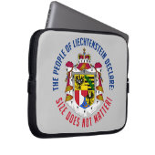 Liechtenstein Notebook-Hülle Laptopschutzhülle (Vorne Rechts)