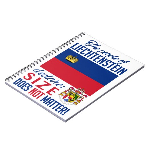 Liechtenstein Notebook Notizblock (Linke Seite)