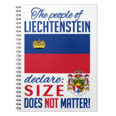 Liechtenstein Notebook Notizblock (Vorderseite)