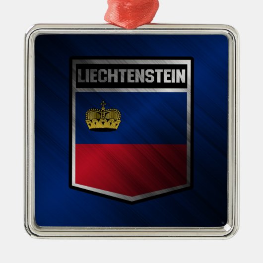 Liechtenstein Ornament Aus Metall (Vorne)