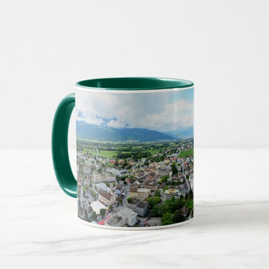 Liechtenstein Panoramische Tasse (Vorderseite Links)