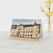 Liechtenstein Parlament Karte (Gelbe Blume)