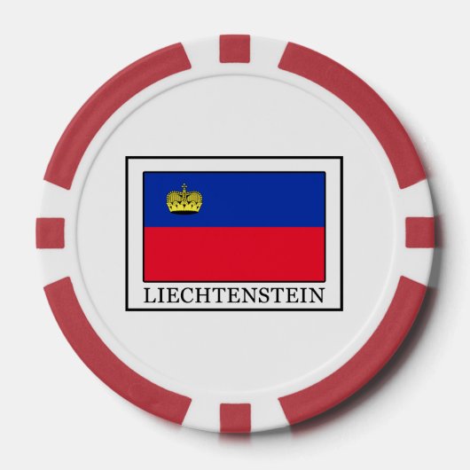 Liechtenstein Pokerchips (Vorderseite)