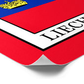 Liechtenstein Poster (Ecke)