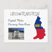 Liechtenstein Postkarte (Vorderseite)