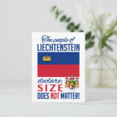 Liechtenstein Postkarte (Stehend Vorderseite)