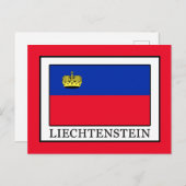 Liechtenstein Postkarte (Vorne/Hinten)