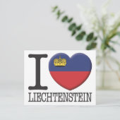 Liechtenstein Postkarte (Stehend Vorderseite)