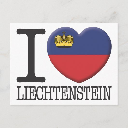 Liechtenstein Postkarte (Vorderseite)