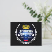 Liechtenstein Postkarte (Stehend Vorderseite)