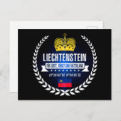 Liechtenstein Postkarte (Vorne/Hinten)