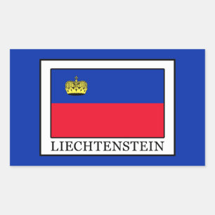 Liechtenstein Rechteckiger Aufkleber