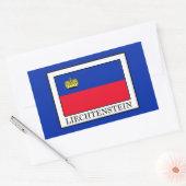 Liechtenstein Rechteckiger Aufkleber (Umschlag)
