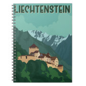 Liechtenstein Reisen Notizblock (Vorderseite)
