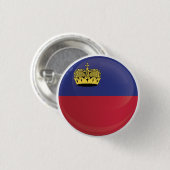 Liechtenstein-Round-Icon-Flagge Button (Vorne & Hinten)