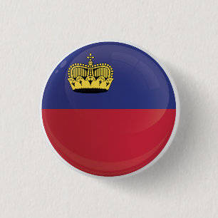 Liechtenstein-Round-Icon-Flagge Button